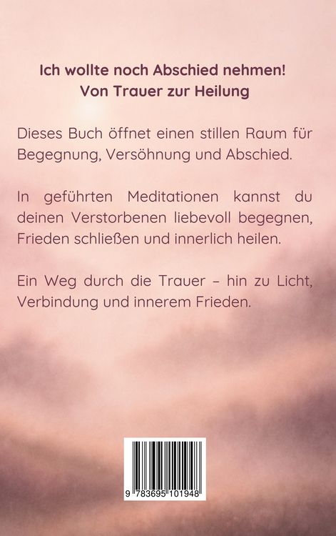 Produktbild: Ich wollte noch Abschied nehmen!