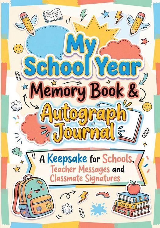 Produktbild: My School Year Memory Book & Autograph Journal