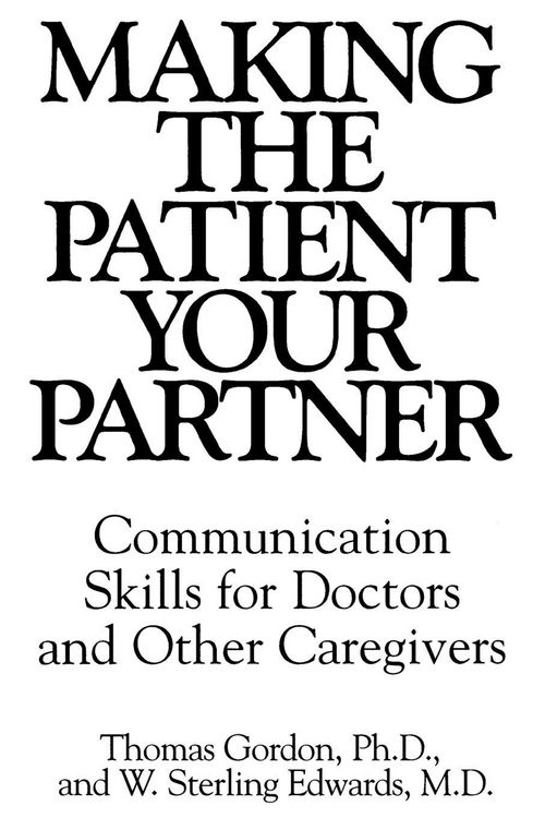 Produktbild: Making the Patient Your Partner