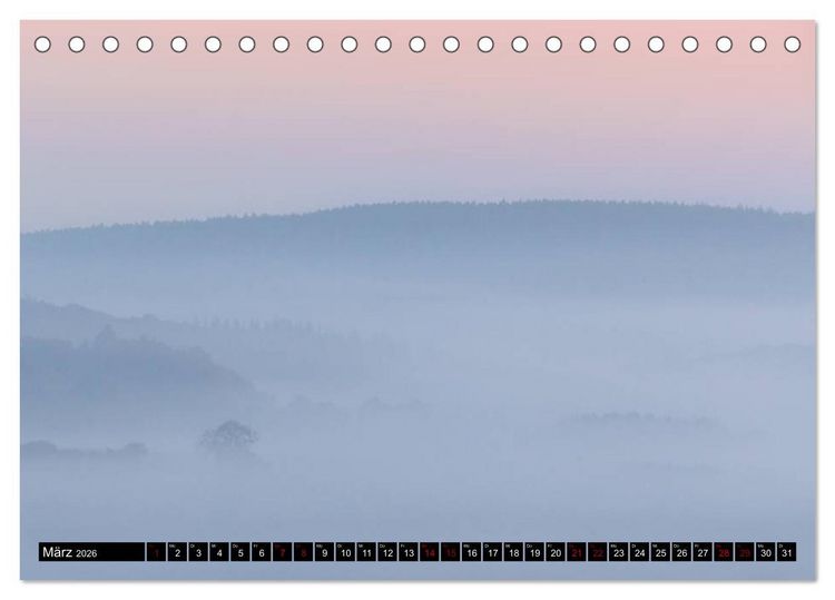 Produktbild: Die westliche Eifel (Tischkalender 2026 DIN A5 quer), CALVENDO Monatskalender
