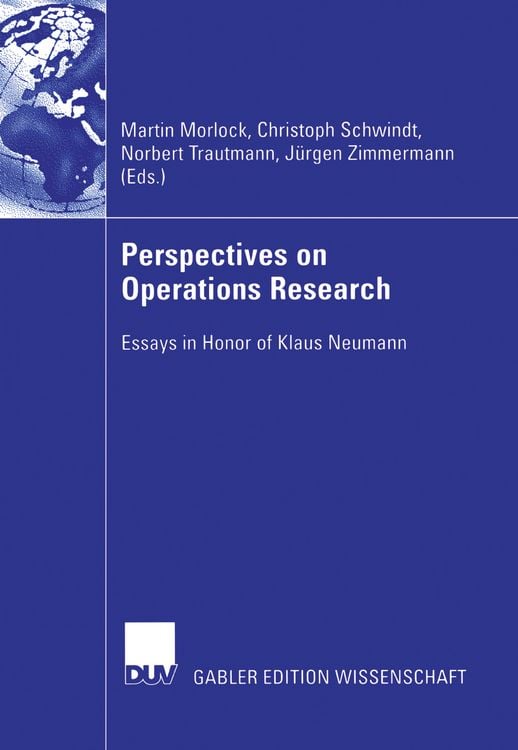 Produktbild: Perspectives on Operations Research