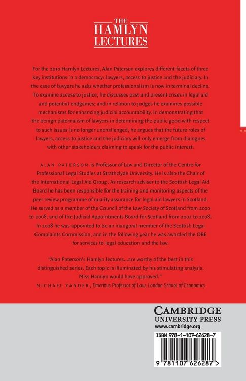Produktbild: Lawyers and the Public Good
