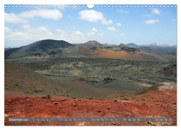 Produktbild: Urlaub auf Lanzarote (Wandkalender 2026 DIN A3 quer), CALVENDO Monatskalender