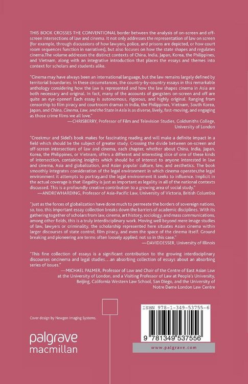 Produktbild: Cinema, Law, and the State in Asia