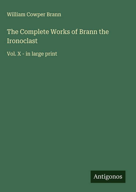 Produktbild: The Complete Works of Brann the Ironoclast