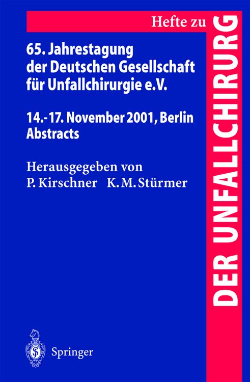 Produktbild: 65. Jahrestagung der Deutschen Gesellschaft f&uuml;r Unfallchirurgie e.V.