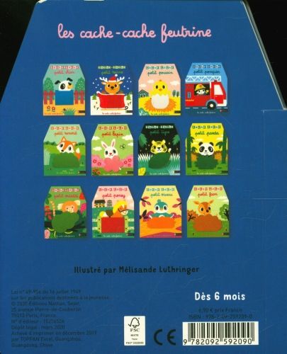 Produktbild: Cache-cache petit poisson