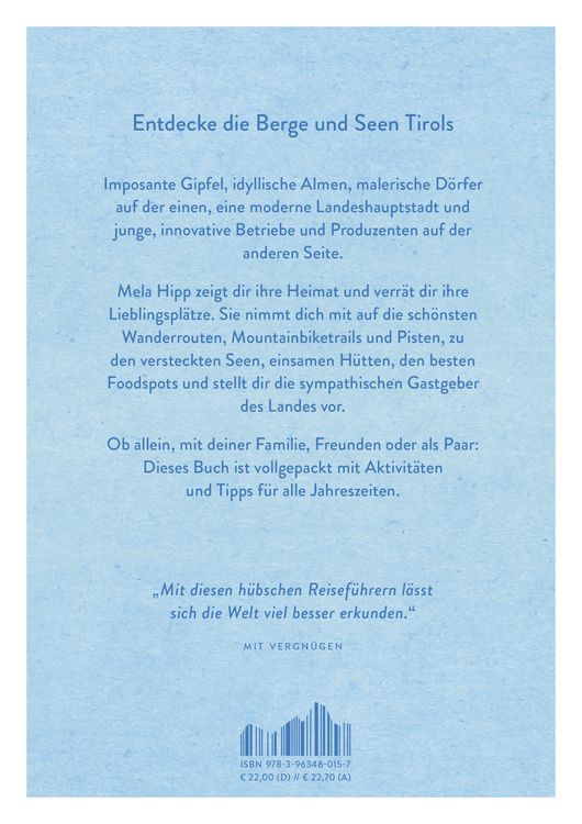 Produktbild: Reisehandbuch Tirol f&uuml;r alle Jahreszeiten