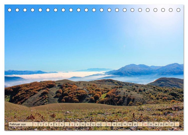 Produktbild: Abruzzen, vom Apennin bis an die Adria (Tischkalender 2026 DIN A5 quer), CALVENDO Monatskalender