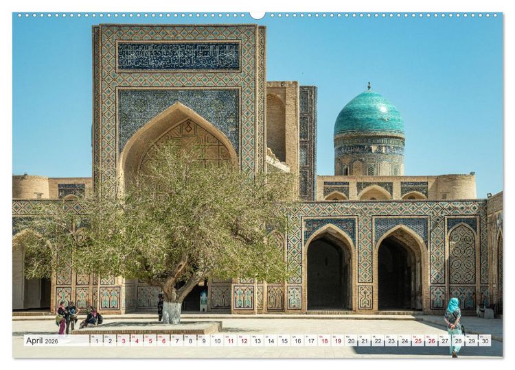 Produktbild: Usbekistan und seine Kultursch&auml;tze (Wandkalender 2026 DIN A2 quer), CALVENDO Monatskalender