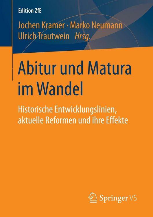 Produktbild: Abitur und Matura im Wandel