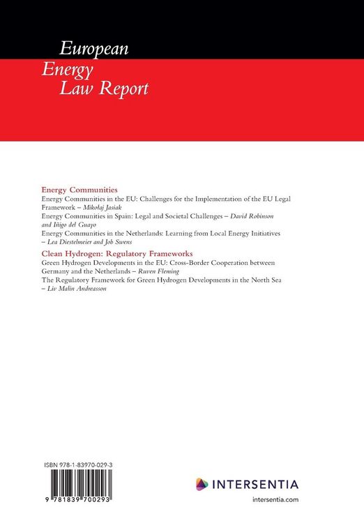 Produktbild: European Energy Law Report XIV