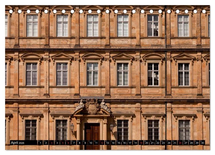 Produktbild: Die Altstadt von Bamberg (Tischkalender 2026 DIN A5 quer), CALVENDO Monatskalender