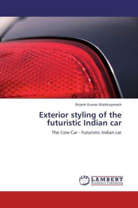 Produktbild: Malekopmath, B: Exterior styling of the futuristic Indian ca