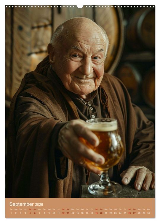 Produktbild: Prost German Beer (Wall Calendar 2026 DIN A2 portrait), CALVENDO 12 Month Wall Calendar