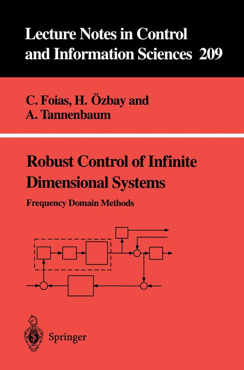Produktbild: Robust Control of Infinite Dimensional Systems