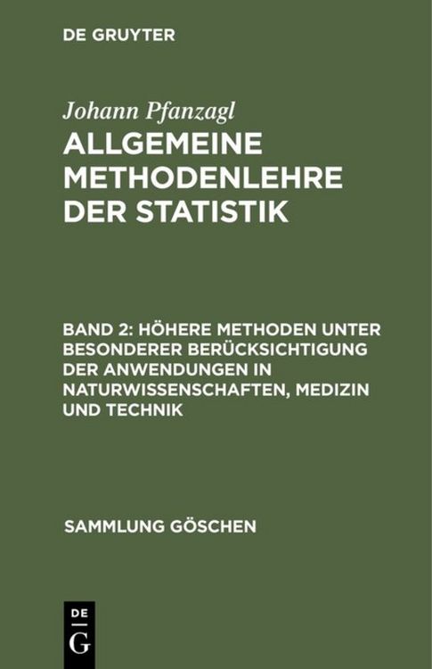 Produktbild: H&ouml;here Methoden unter besonderer Ber&uuml;cksichtigung der Anwendungen in Naturwissenschaften, Medizin und Technik