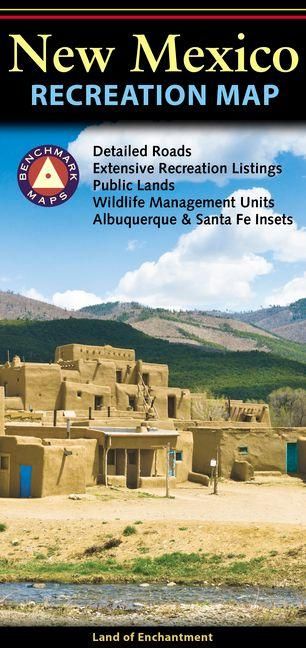 Produktbild: New Mexico Recreation Map