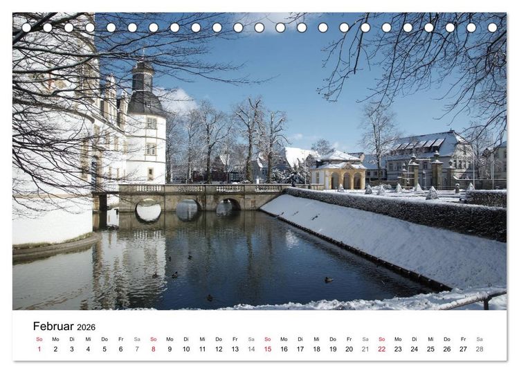 Produktbild: Paderborn - Die sch&ouml;nsten Seiten der Stadt (Tischkalender 2026 DIN A5 quer), CALVENDO Monatskalender