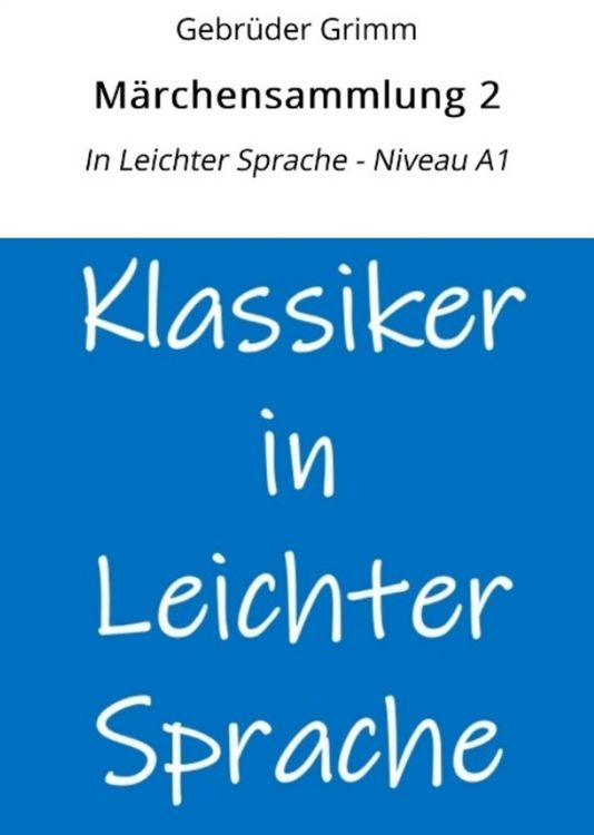 Produktbild: Märchensammlung 2: In Leichter Sprache - Niveau A1