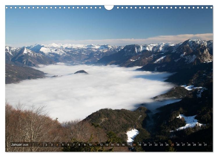 Produktbild: Rund um den Wolfgangsee (Wandkalender 2026 DIN A3 quer), CALVENDO Monatskalender