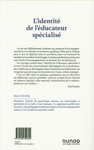 Produktbild: L'identit&eacute; de l'&eacute;ducateur sp&eacute;cialis&eacute;