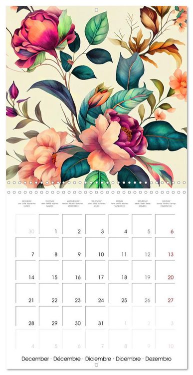 Produktbild: The Art of Botany (Wall Calendar 2026 12 &times; 12 Inch) CALVENDO 12 Month Wall Calendar