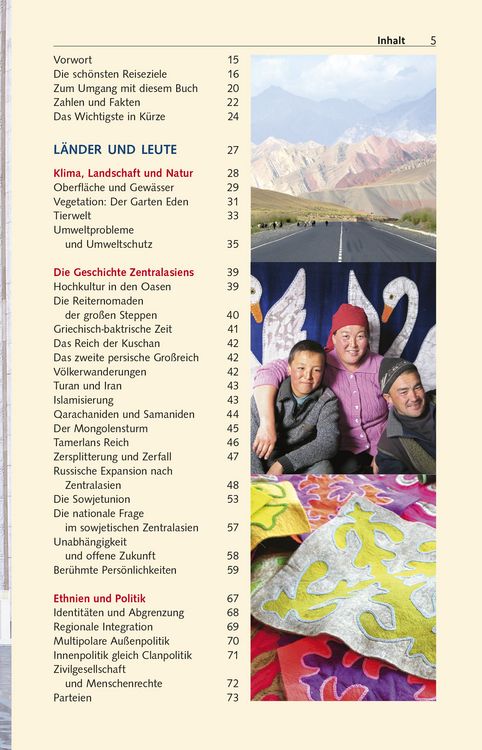 Produktbild: TRESCHER Reisef&uuml;hrer Zentralasien