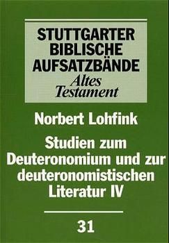 Produktbild: Studien zum Deuteronomium und zur deuteronomistischen Literatur