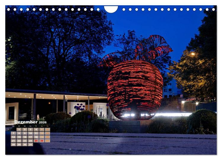 Produktbild: Merzig - Charme dreier Kulturen (Wandkalender 2026 DIN A4 quer), CALVENDO Monatskalender