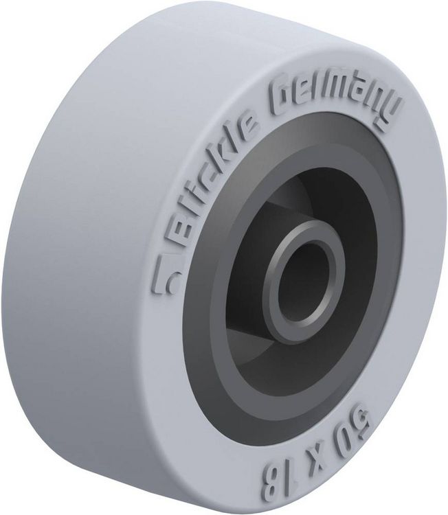 Produktbild: Blickle 105007 VPA 50/8G Kunststoff-Rad Rad-Durchmesser: 50 mm Tragf&auml;higkeit (max.): 40 kg 1 St.
