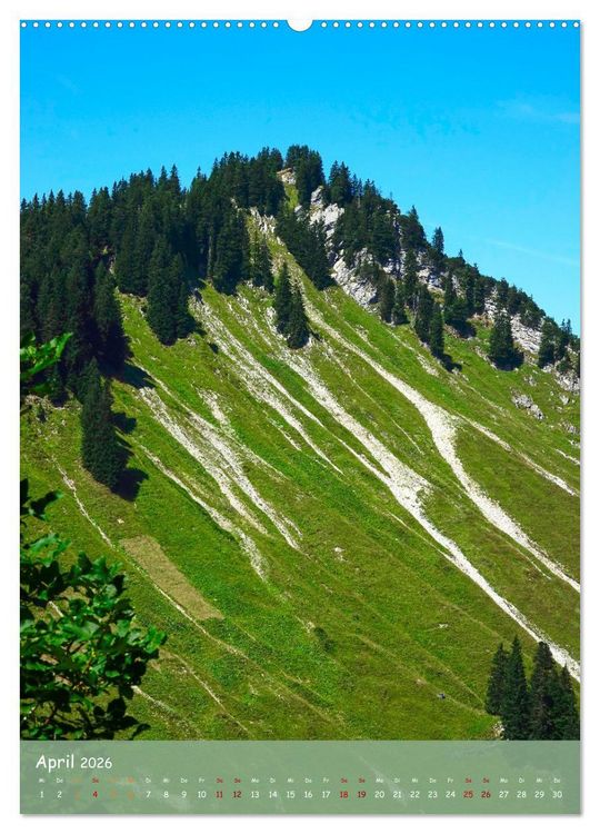Produktbild: Voralpen (hochwertiger Premium Wandkalender 2026 DIN A2 hoch), Kunstdruck in Hochglanz