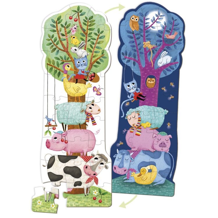 Produktbild: GOULA XXL Puzzle Tag & Nacht
