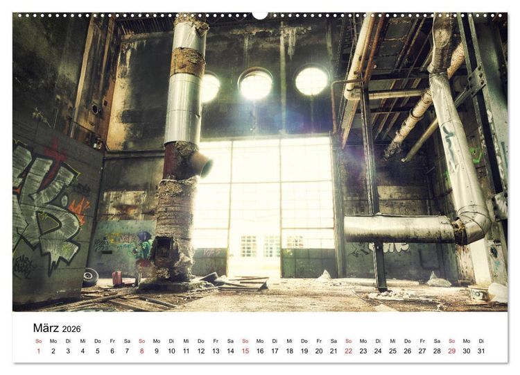 Produktbild: END OF DAY Der letzte von uns Kalender 2026 (Wandkalender 2026 DIN A2 quer), CALVENDO Monatskalender