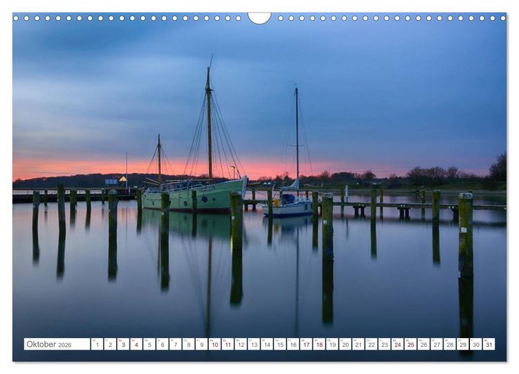 Produktbild: Schleswig-Holsteins Norden (Wandkalender 2026 DIN A3 quer), CALVENDO Monatskalender