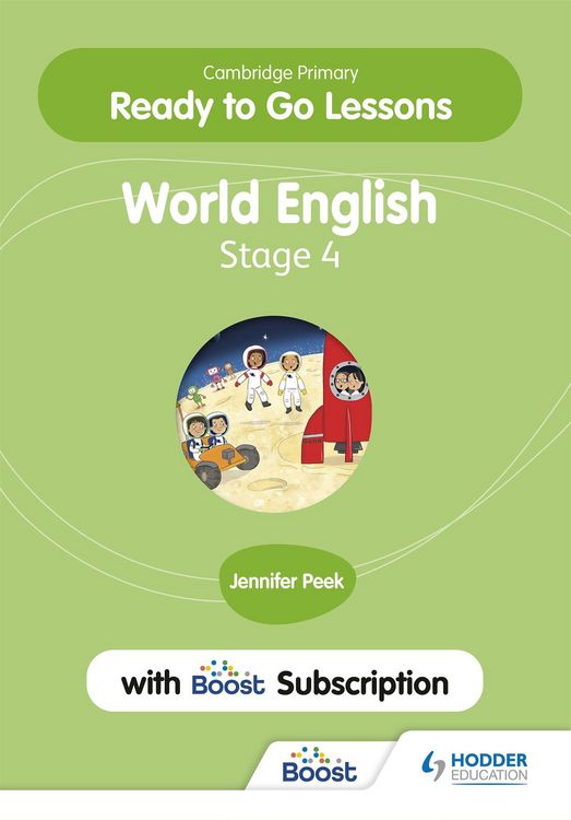 Produktbild: Cambridge Primary Ready to Go Lessons for World English 4 with Boost Subscription