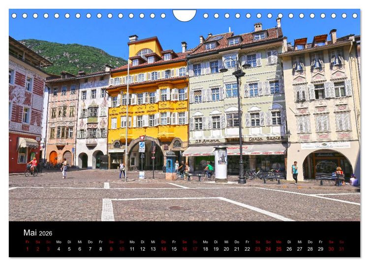 Produktbild: Bozen 2026 (Wandkalender 2026 DIN A4 quer), CALVENDO Monatskalender