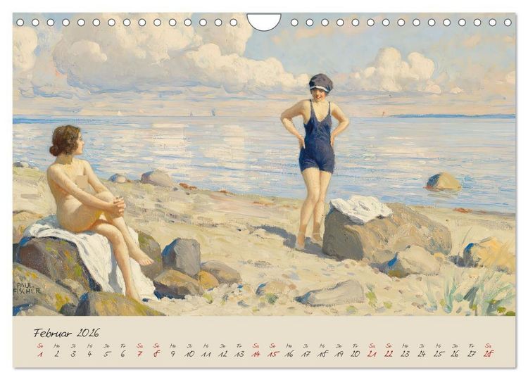 Produktbild: Strandgef&uuml;hle (Wandkalender 2026 DIN A4 quer), CALVENDO Monatskalender