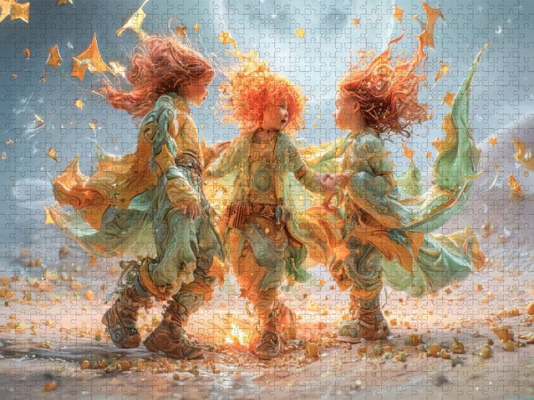 Produktbild: CALVENDO Puzzle Surreale Fantasien | 1000 Teile Lege-Gr&ouml;&szlig;e 64x48cm Foto-Puzzle f&uuml;r gl&uuml;ckliche Stunden