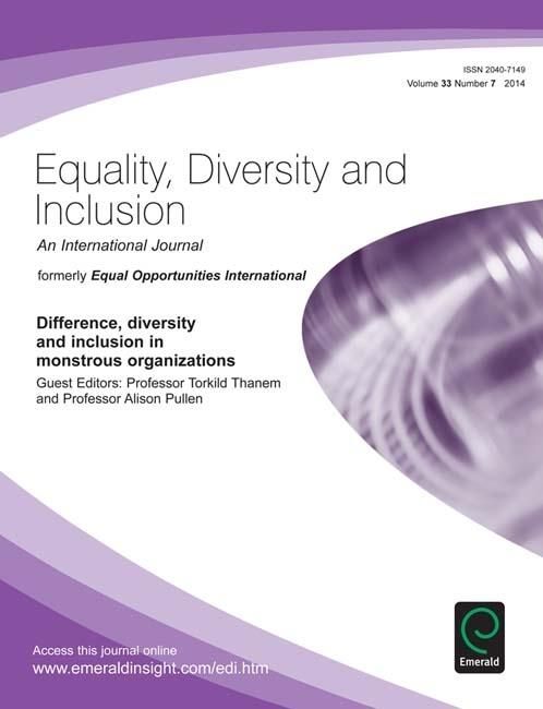 Produktbild: Difference, Diversity and Inclusion in Monstrous Organizations