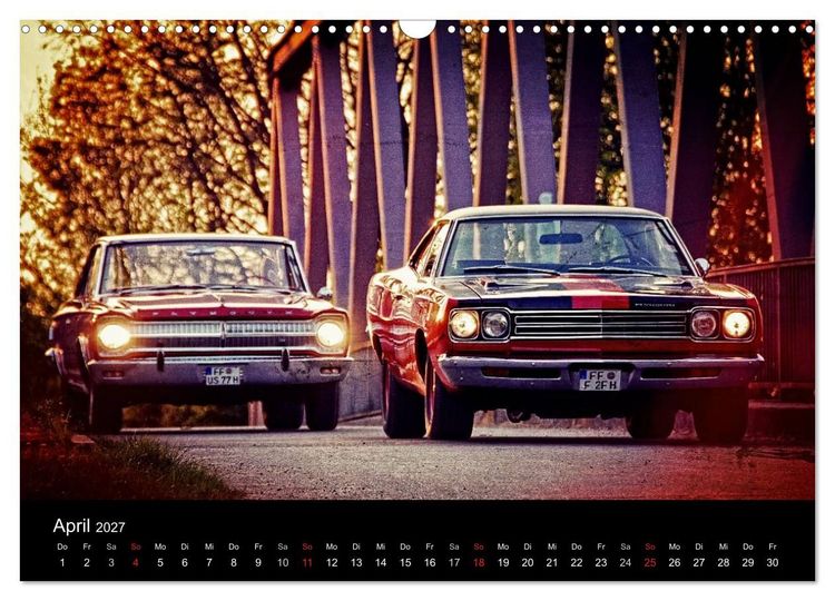 Produktbild: US-Muscle-Cars - Plymouth (Wandkalender 2027 DIN A3 quer), CALVENDO Monatskalender