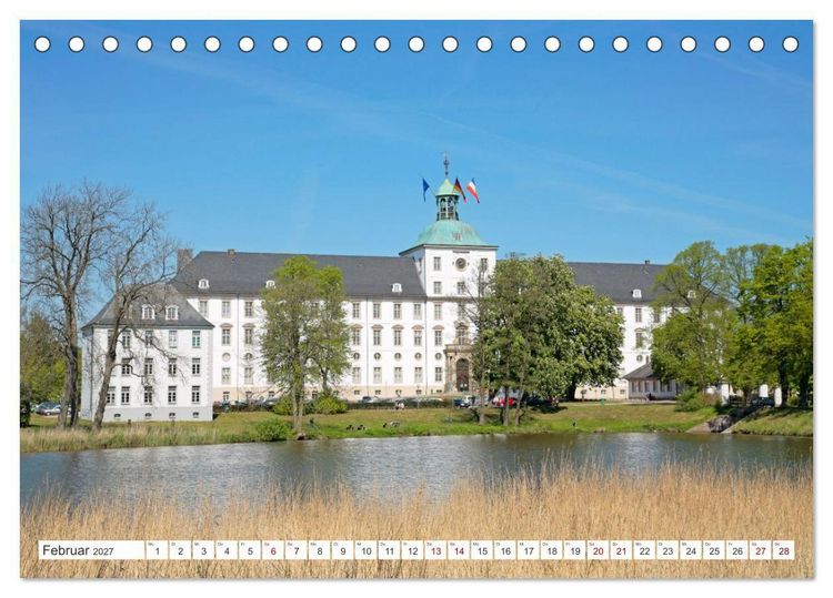 Produktbild: Burgen und Schl&ouml;sser - Zeugnisse vergangener Zeiten (Tischkalender 2027 DIN A5 quer), CALVENDO Monatskalender