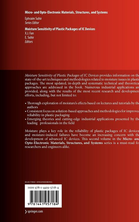 Produktbild: Moisture Sensitivity of Plastic Packages of IC Devices