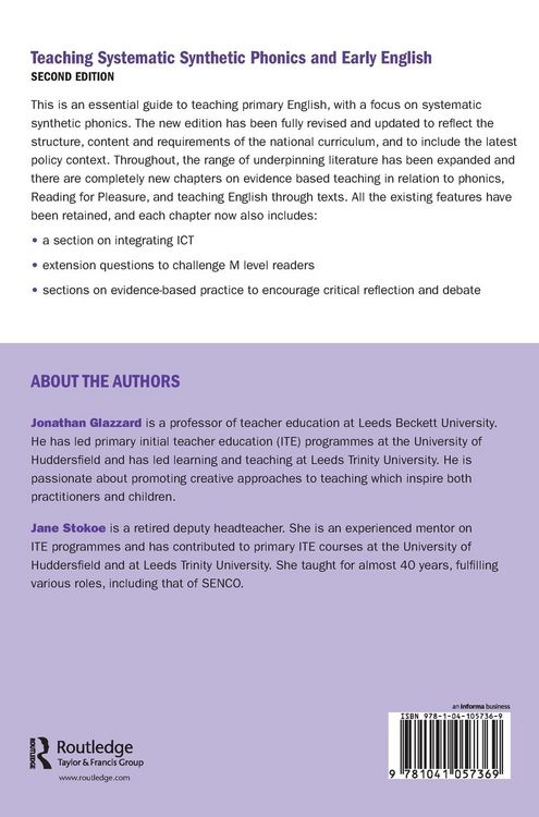 Produktbild: Teaching Systematic Synthetic Phonics and Early English
