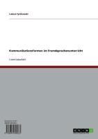 Produktbild: Kommunikationsformen im Fremdsprachenunterricht