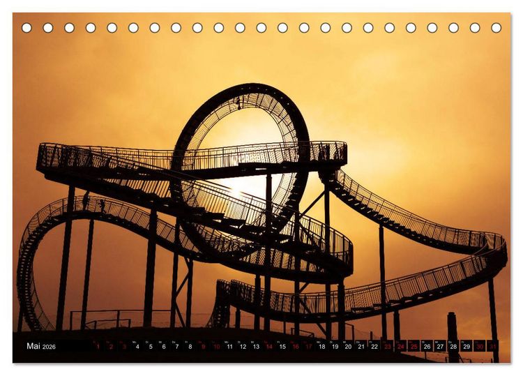 Produktbild: Halden-Hopping (Tischkalender 2026 DIN A5 quer), CALVENDO Monatskalender