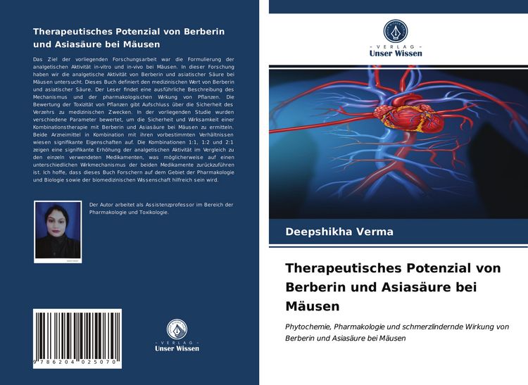 Produktbild: Therapeutisches Potenzial von Berberin und Asias&auml;ure bei M&auml;usen