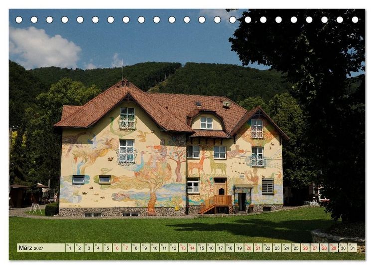 Produktbild: Streifz&uuml;ge durch die westliche Slowakei (Tischkalender 2027 DIN A5 quer), CALVENDO Monatskalender