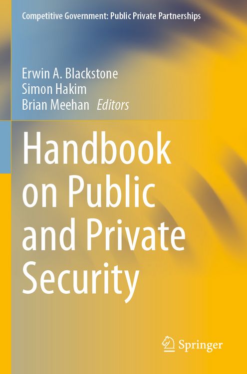 Produktbild: Handbook on Public and Private Security