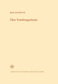 Produktbild: &Uuml;ber Vererbungschemie